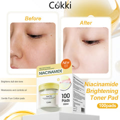 Nlacinamide Brightening Toner Pad 100 pads