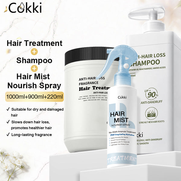 Hair Mist Nourish Spray&Anti-hair Loss Shampoo&Hair Treatment
