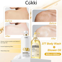 Shower Oil&377 Whitening Body Wash