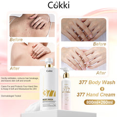 377 Hand Cream&Whitening Body Wash