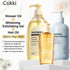 Shower Oil 600ml 3-Piece Set