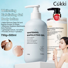 Whitening Exfoliating Gel&Niacinamide Brightening Body Lotion