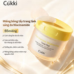 Miếng bông tẩy trang làm sáng da Nlacinamide (65 miếng).
