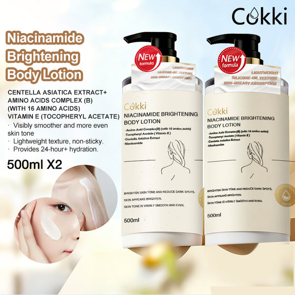 Niacinamide Brightening Body Lotion 500ml*2