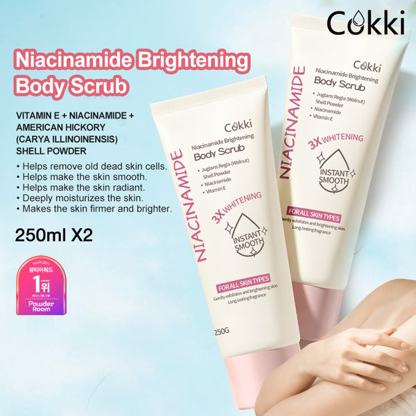 Niacinamide Brightening Body Scrub 250g*2