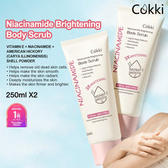 Niacinamide Brightening Body Scrub 250g*2