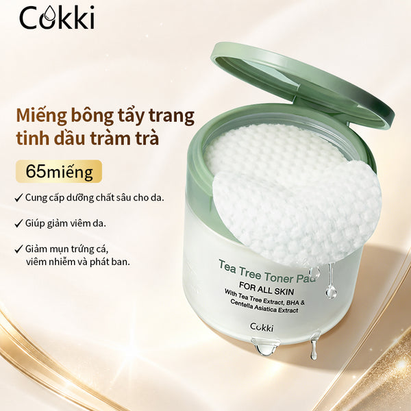 Miếng Toner Tràm Trà 100 Miếng