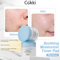 Soothing Moisturizer Toner Pad 65 pads*2