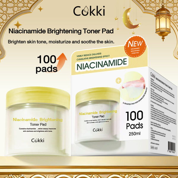 Nlacinamide Brightening Toner Pad 100 pads