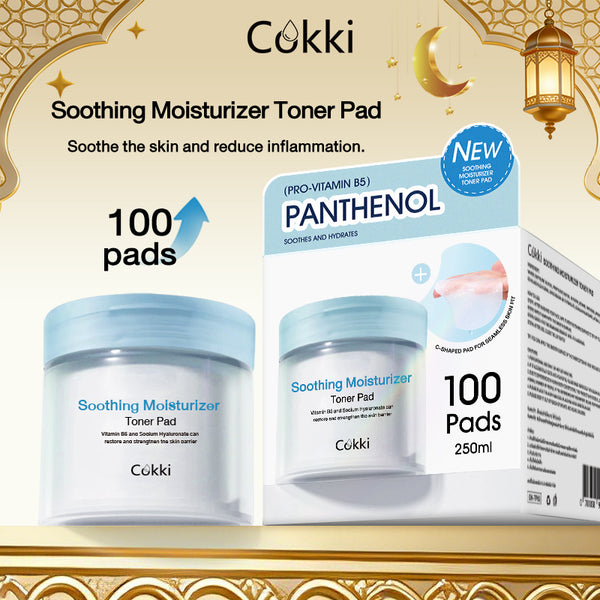 Soothing Moisturizer Toner Pad 100 pads