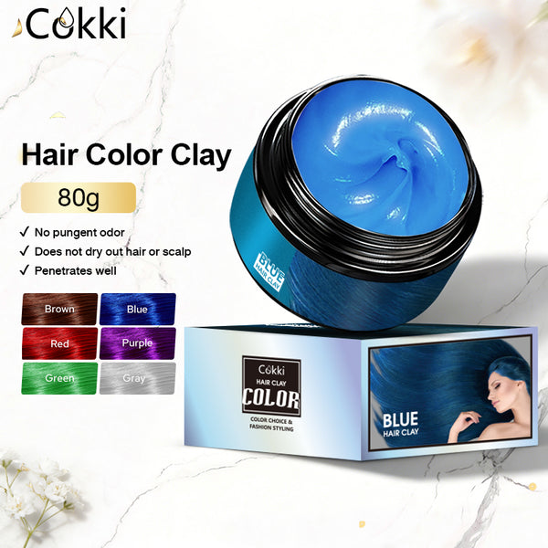 Blue Hair Color Clay 80g
