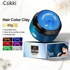 Blue Hair Color Clay 80g