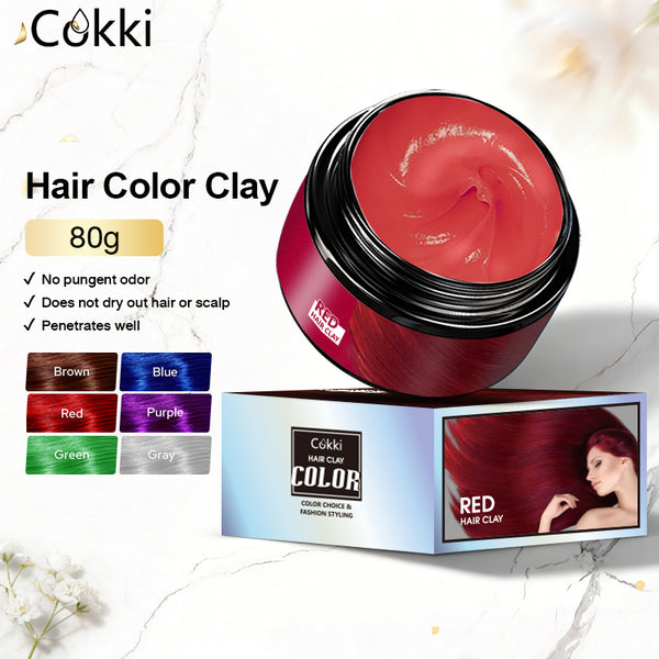 Red Hair Color Clay 80g