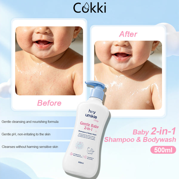 Hey Umikie Baby 2-in-1 Shampoo & Bodywash 500ml