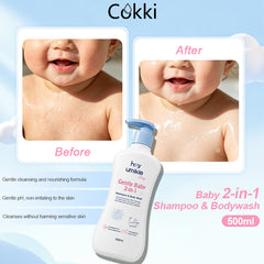 Hey Umikie Baby 2-in-1 Shampoo & Bodywash 500ml