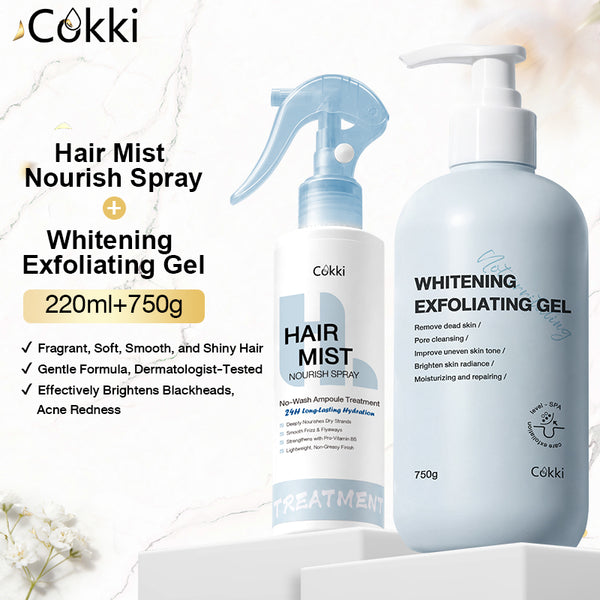 Hair Mist Nourish Spray&Whitening Exfoliating Gel