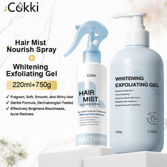 Hair Mist Nourish Spray&Whitening Exfoliating Gel