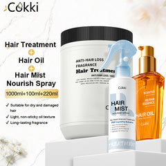 Hair Mist Nourish Spray&Essence Hair Oil&Hair Treatment