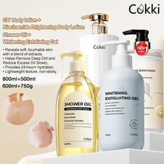 Shower Oil&Exfoliating Gel&377 Bodylotion&Niacinamide Body Lotion