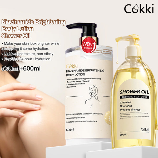 Shower Oil&Niacinamide Brightening Body Lotion