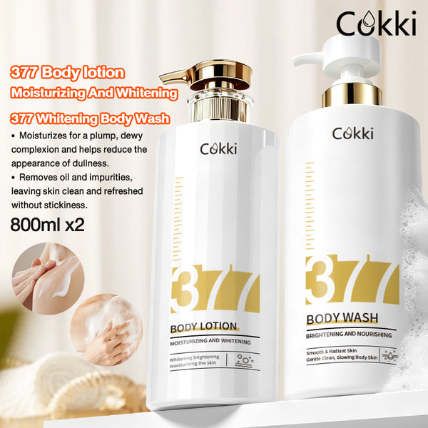 377 Whitening Body Wash&Bodylotion