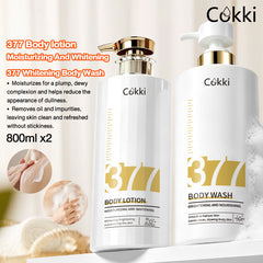 377 Whitening Body Wash&Bodylotion