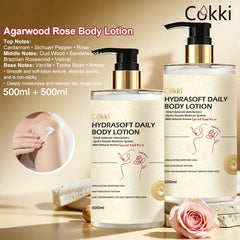 Agarwood Rose Body Lotion 500ml*2