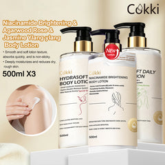 Niacinamide Brightening&Agarwood Rose&Jasmine Ylang-ylang Body Lotion