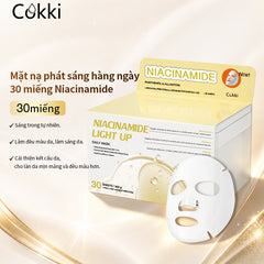 Mặt nạ phát sáng hàng ngày 30 miếng Niacinamide 30 miếng