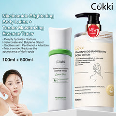 Niacinamide Brightening Body Lotion&Essence Toner