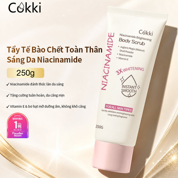 Tẩy Tế Bào Chết Toàn Thân Sáng Da Niacinamide 250g