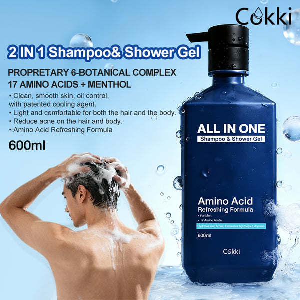 2 IN 1 Shampoo& Shower Gel 600ml