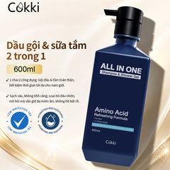 Dầu gội & sữa tắm 2 trong 1 600ml