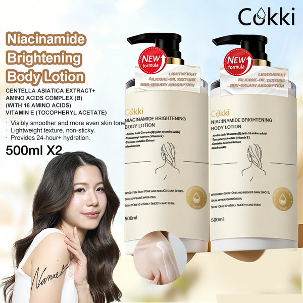 Niacinamide Brightening Body Lotion 500ml*2