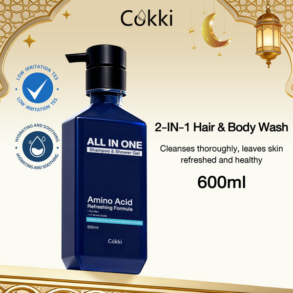 2 IN 1 Shampoo& Shower Gel 600ml