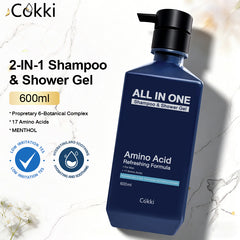 2 IN 1 Shampoo& Shower Gel 600ml