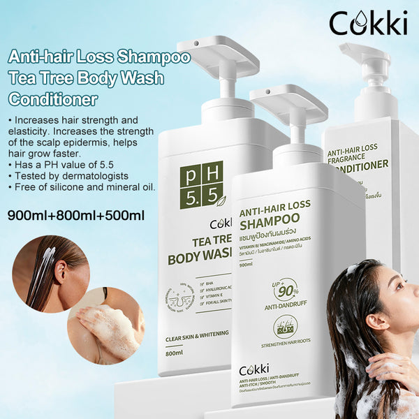 Anti-hair Loss Shampoo&Conditioner&Body Wash