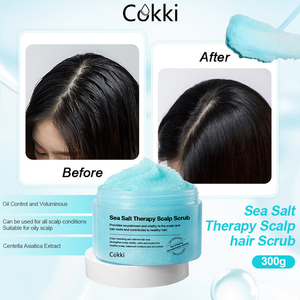 Sea Salt Therapy Scalp Hair Scrub 300g