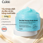 Tẩy tế bào chết da đầu và tóc bằng muối biển 300g