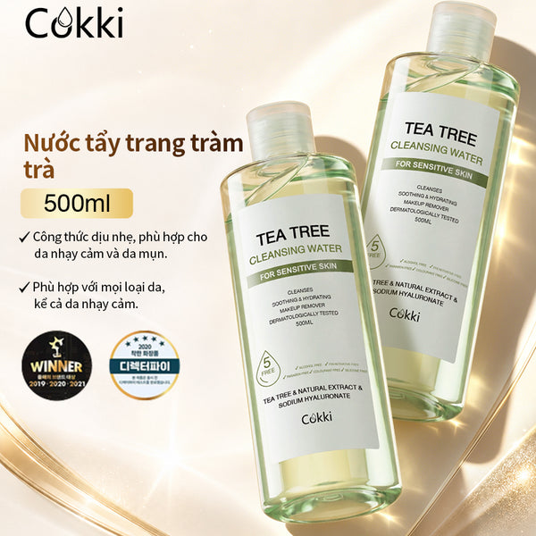 Nước Tẩy Trang Tràm Trà 500ml*2