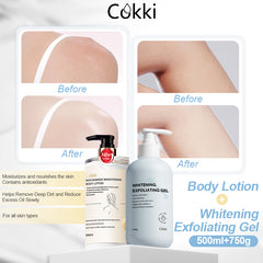Whitening Exfoliating Gel&Niacinamide Brightening Body Lotion