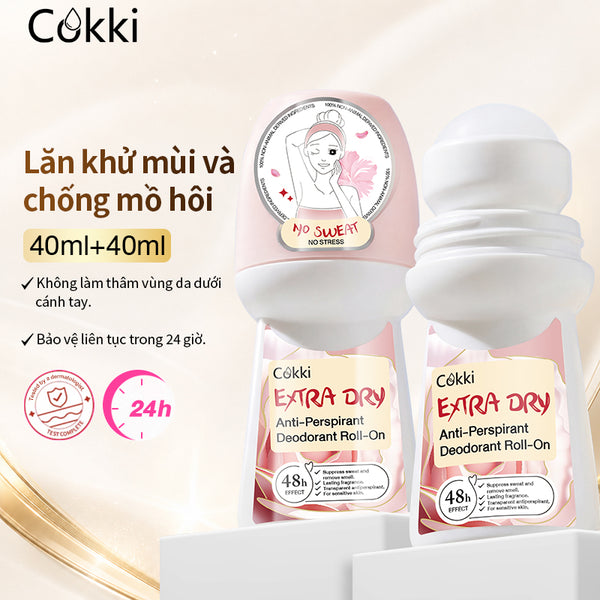 Lăn khử mùi và chống mồ hôi 40ml*2