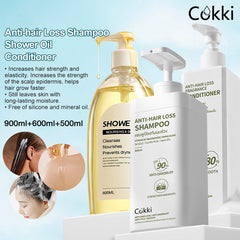 Anti-hair Loss Shampoo&Conditioner&Shower Oil