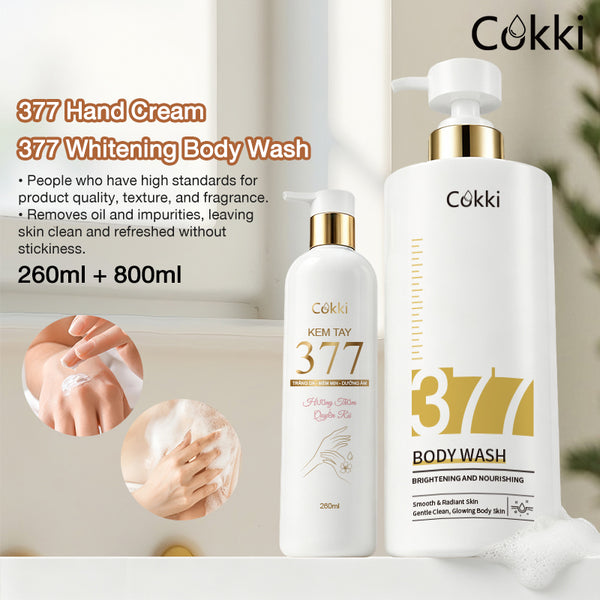 377 Hand Cream&Whitening Body Wash