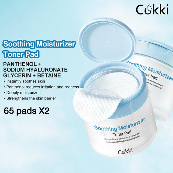 Soothing Moisturizer Toner Pad 65 pads*2