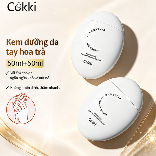 Kem dưỡng da tay hoa trà 50ml*2