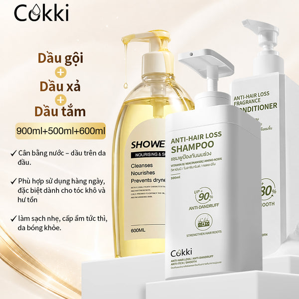 Dầu gội & dầu xả & dầu tắm chống rụng tóc