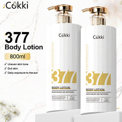 โลชั่นบำรุงผิว 377 สูตรชุ่มชื้นและกระจ่างใส 800มล.*2