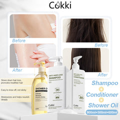 Anti-hair Loss Shampoo&Conditioner&Shower Oil