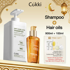 Anti-hair Loss Shampoo&Scented Repair Essence Hair Oil